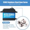 Digital Coreless Servo Motor DS3235 35KG | Stainless Steel Gear 7.4V | Waterproof High Torque | for RC Cars, Robots | Turquoise, Plastic