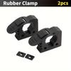 2Pcs Mounting Tools Quick Fist Clamp Mount Bracket Shovel Holder Quick Mounting Rubber Clamp  Truck