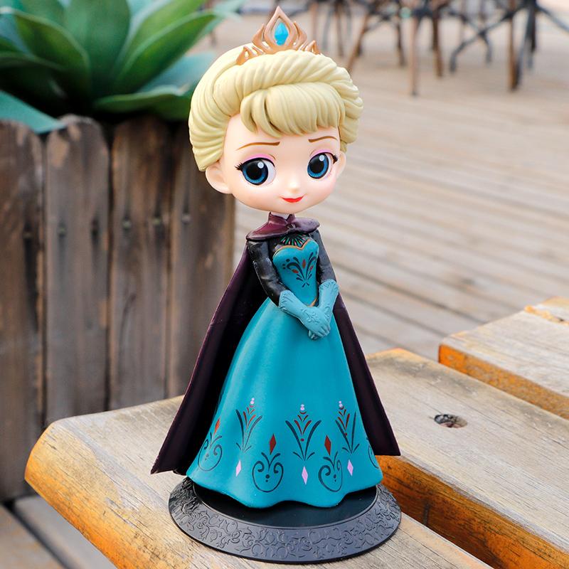 Princess Ariel Rapunzel Cinderella Mermaid Anna Elsa Belle Sofia Snow White Mulan The Little Mermaid Figure Toys Kid Gift