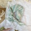 Soft 100% Cotton Square Scarf Neck Head Polka Dot Paisley Print Breathable Lightweight Accessory