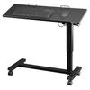 Bauhutte Gaming Bed Table with Adjustable Angle and Casters Height-Adjustable BHT-900G-BK