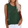 Women's Casual Tank Tops Crewneck Sleeveless Plain Summer Cotton Tee Shirts