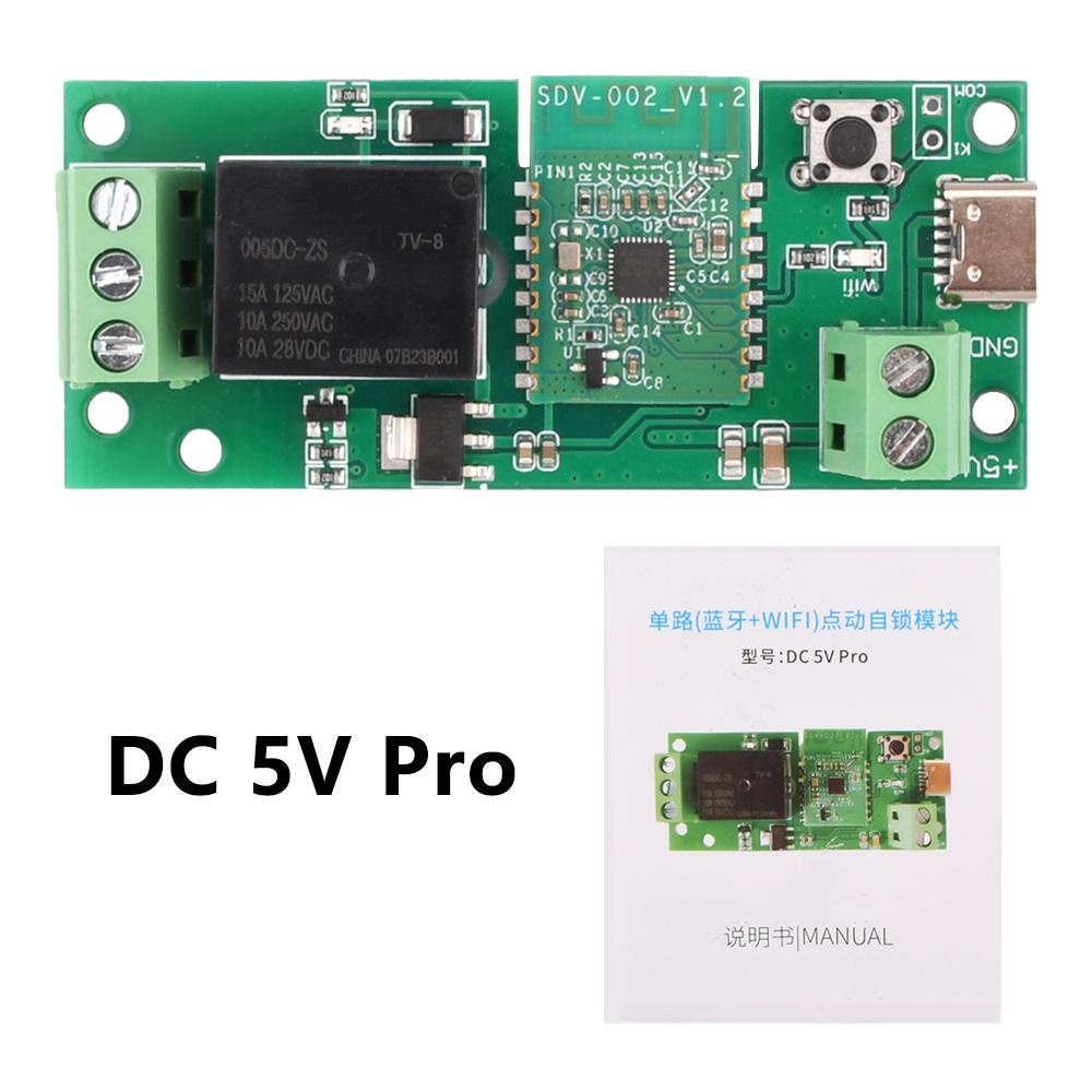 Ewelink Wifi RF Switch Module Self-Locking DC 5V 7-32V Wireless APP Remote Control Smart Home Delay Relay Switch