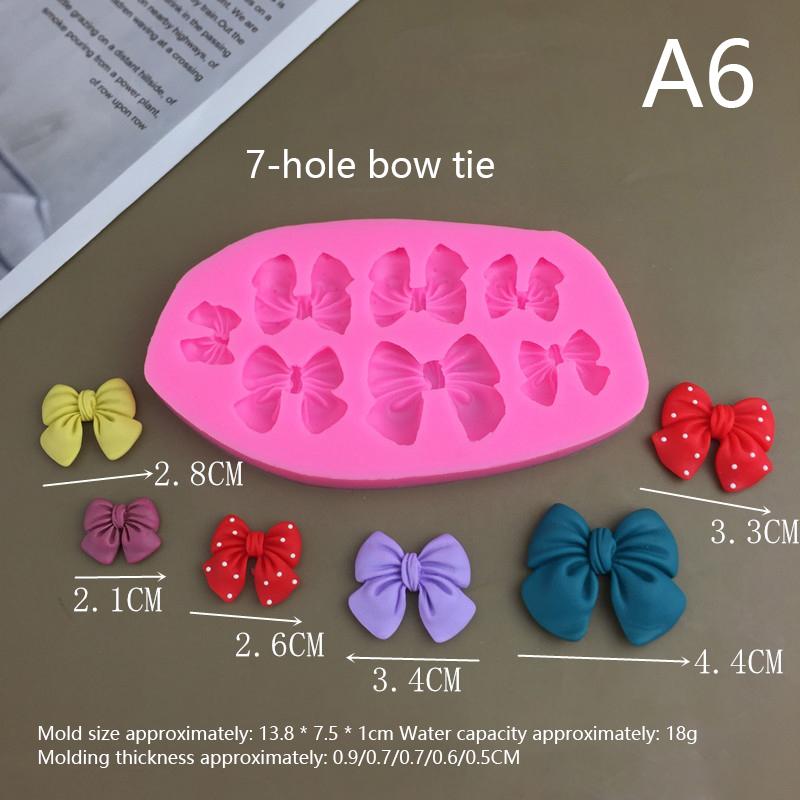 Милые мультяшные цветы, банты, пчелы, помадка, силиконовые формы, сделай сам, кексы, помадка, украшение торта, шоколадные конфеты, форма для выпечки