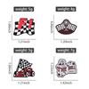 Racing Car Winners Flag Enamel Pins Custom THE HELL I WON'T Brooches Lapel Badges Funny Jewelry Gift for Friends