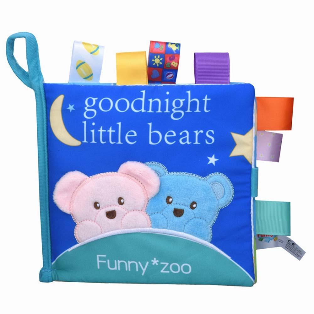 Sensory Book Cloth Book Toy Funny Early Learning Enlightenment Book Preschool Education