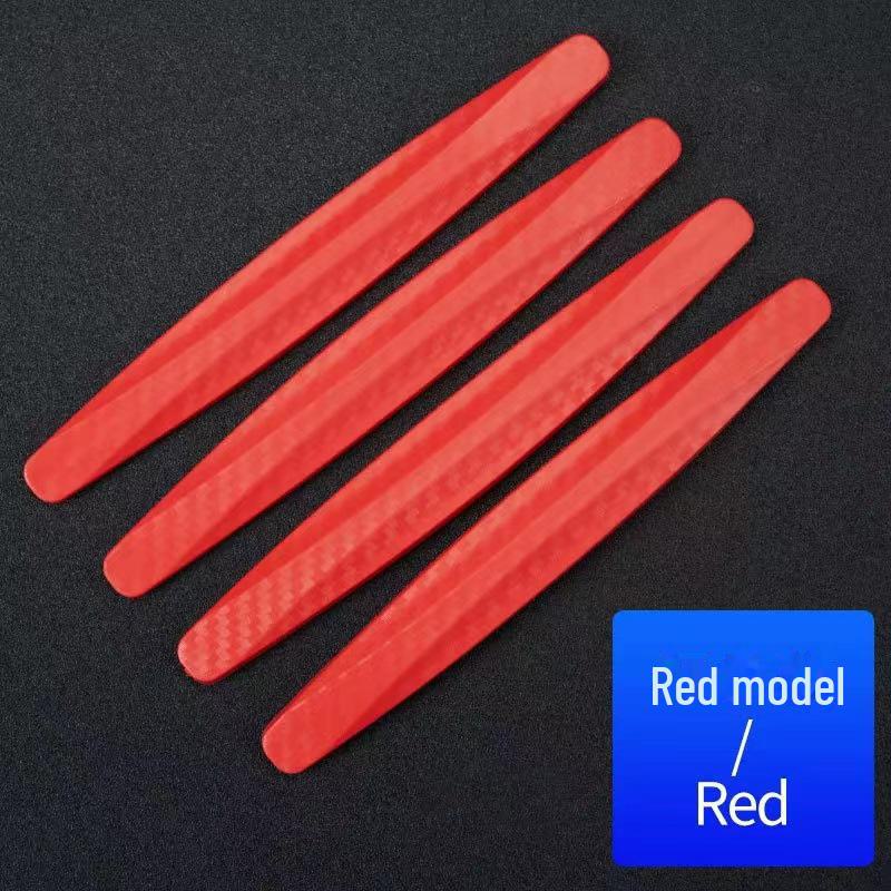 Защитные полосы из углеродного волокна для переднего и заднего бампера от царапин