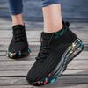 Новые носки и обувь большого размера, модные дышащие кроссовки с верхом из летучего трикотажа, уличные беговые кроссовки
