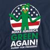 Gumby Unisex Adult For President Sweatshirt