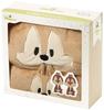 Towel Gift Set of 2 Hair Drying Hooded Bath Water Quick Disney Chip Dale SET1070 - Towel, Poncho, Absorbent, Drying, &