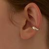 Lewe [925 Silver] Volume Wave Earcuff