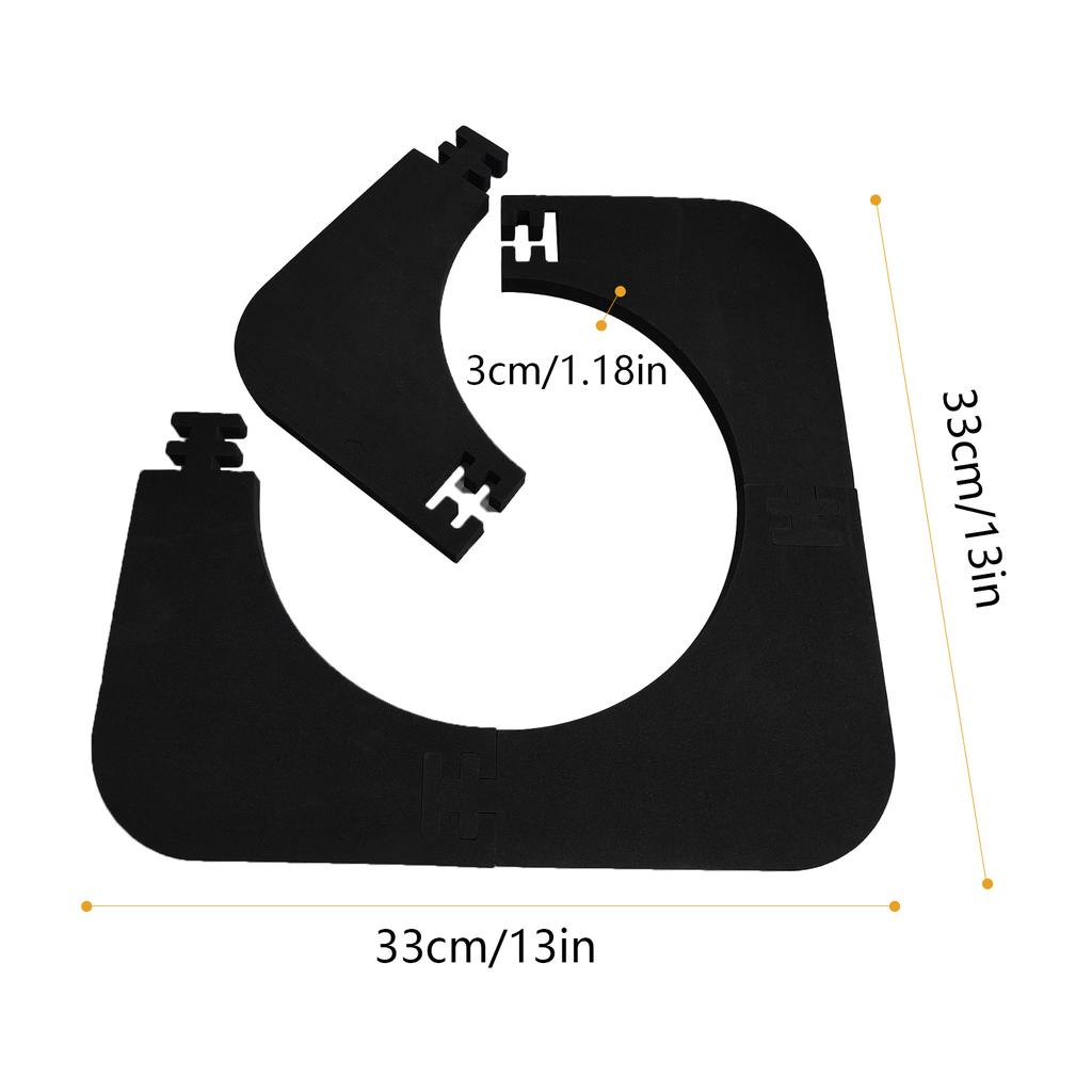 Lightweight EVA Dartboard Surround Jigsaw Ring Design Dart Board Ring Wall Dart Backboard Ring Removable Dartboard Wall Surround