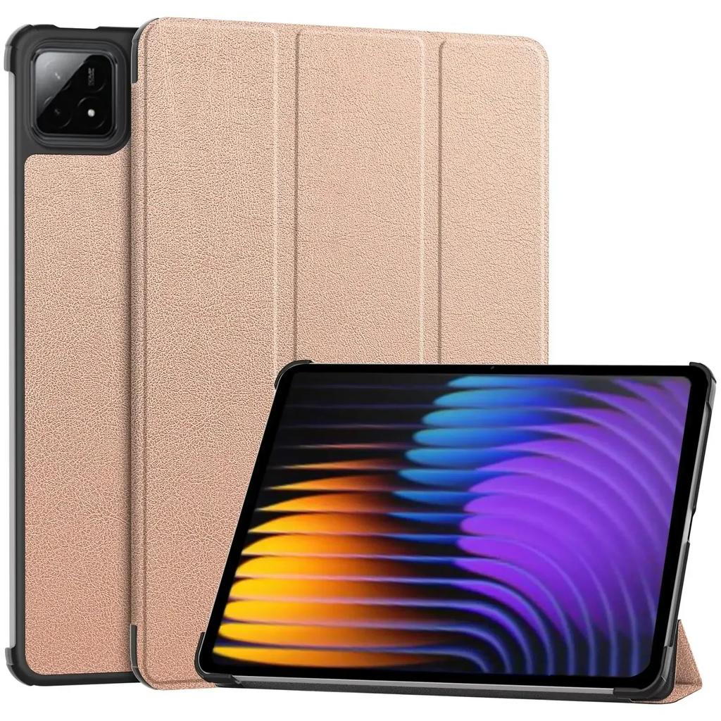 For Xiaomi Pad 7 Pro 2024 Tablet Case 11.2 Inch Magnetic Trifold PU Leather Stand Cover for Mi Pad 7 2024 Case Coque Funda Capa
