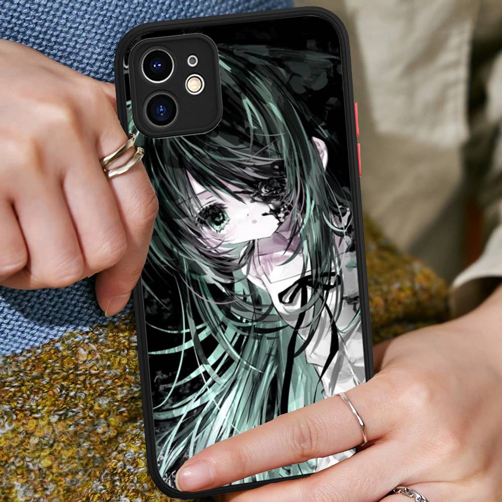 The Song Of Saya Horror Game For IPhone Air 16 15 14 Plus 13 12 11 Pro Max Matte Cover Jelly Shockproof Phone Case