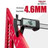 Delixi High-Precision Aluminum Alloy Triangle Ruler