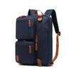 Men Backpack Multifunctional Male Shoulder Bag& Messenger Bag& Handbag 15.6/17.3 Inch Laptop Backpack Nylon Black/Gray/Blue CB-5005