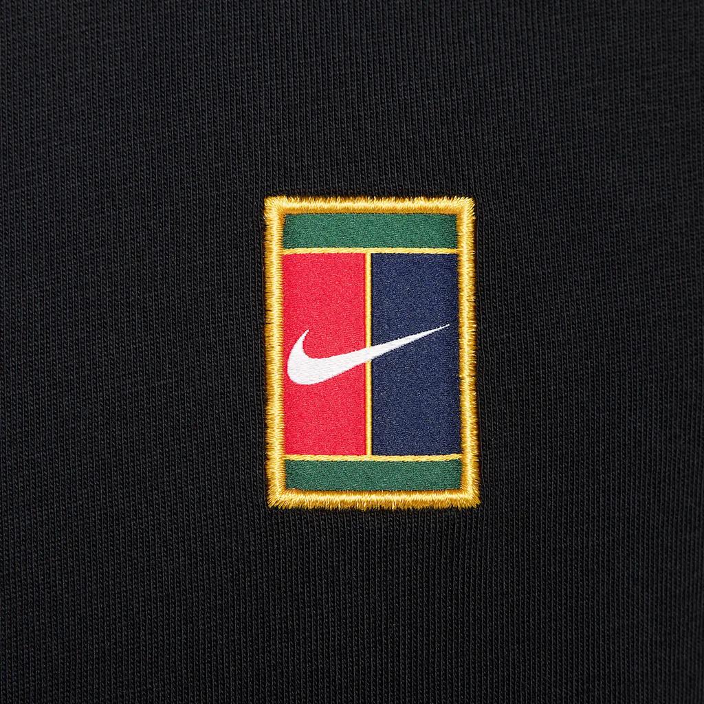 Nike Мужская футболка с коротким рукавом, свободного кроя, с круглым вырезом и однотонным логотипом, черная HJ3363-010