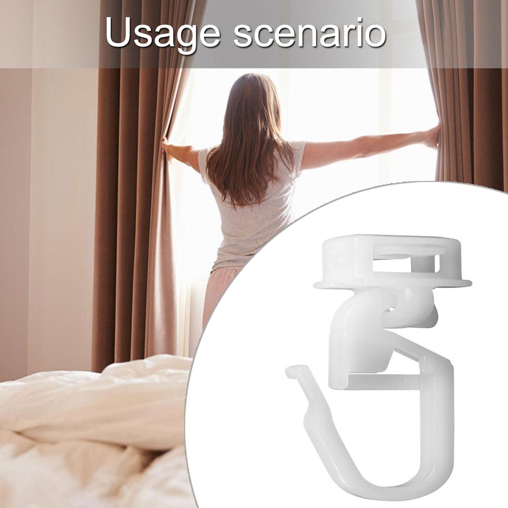 50 шт. Глайдеры для шторного карниза Легкая установка и бесшумное движение Глайдеры для штор для различных систем