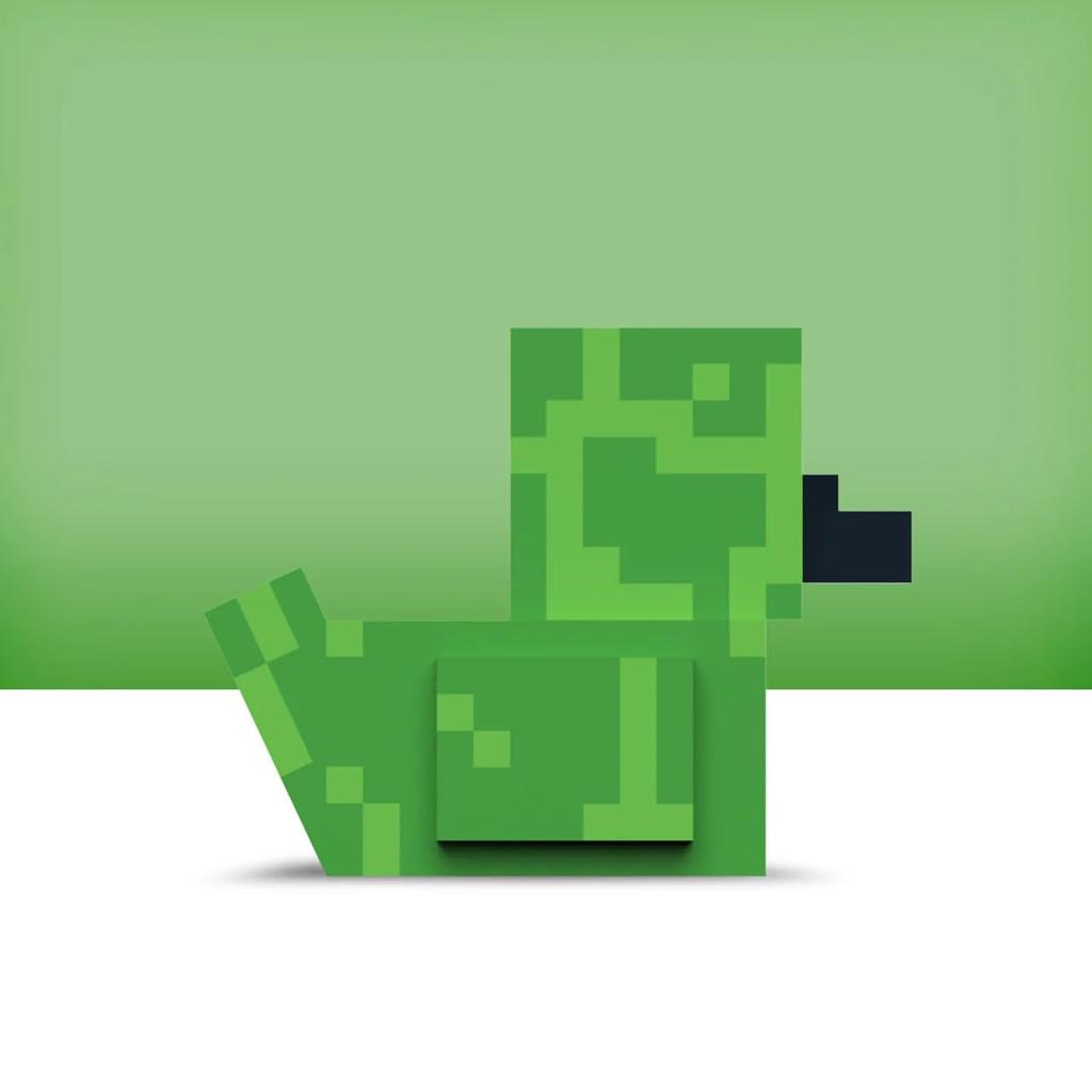 Officially Licensed Tubbz Cosplay Duck Mini Minecraft Creeper