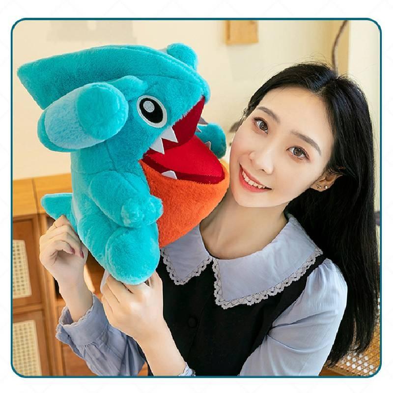 Gible Plush Toy Cute Cartoon Girl Children Birthday Holiday Gift Doll