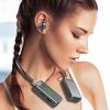 Беспроводной наушник Bluetooth-совместимая гарнитура LED-дисплей Подвесной шейный Водонепроницаемый Беспроводные наушники-шейный ободок