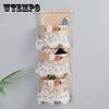 Wall Storage Bag Hanging Bag Dormitory Door Rear Wardrobe Hanging Wall Storage Bag Lovely Lace Hanging Pocket Sending Hook