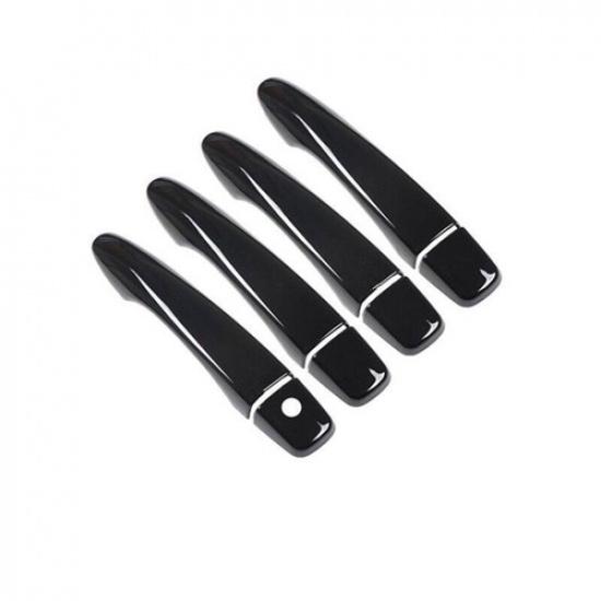 8Pcs For 2014- Nissan X-Trail Qashqai Rogue Exterior Door Handle Cover Trim