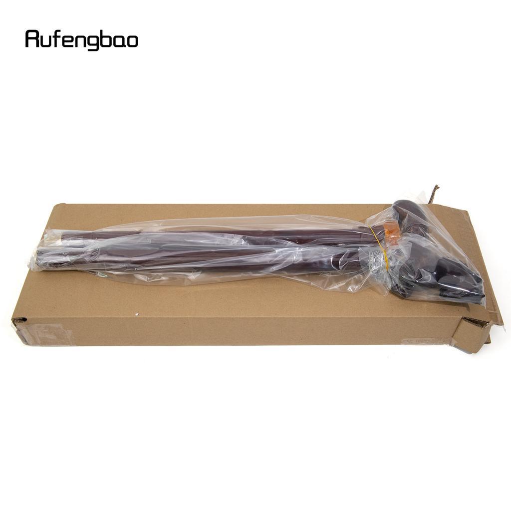 Коричневая лошадь деревянная модная трость декоративная косплей трость Хэллоуин деревянная булава костыль жезл 96 см