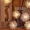 LED String Light Artificial Flowers Battery-operated Colorful Garland Valentines Day Christmas Party New Year Decoration LED Light