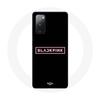 Чехол для Samsung Galaxy S20 FE Blackpink Логотип группы K-pop Черный Фон