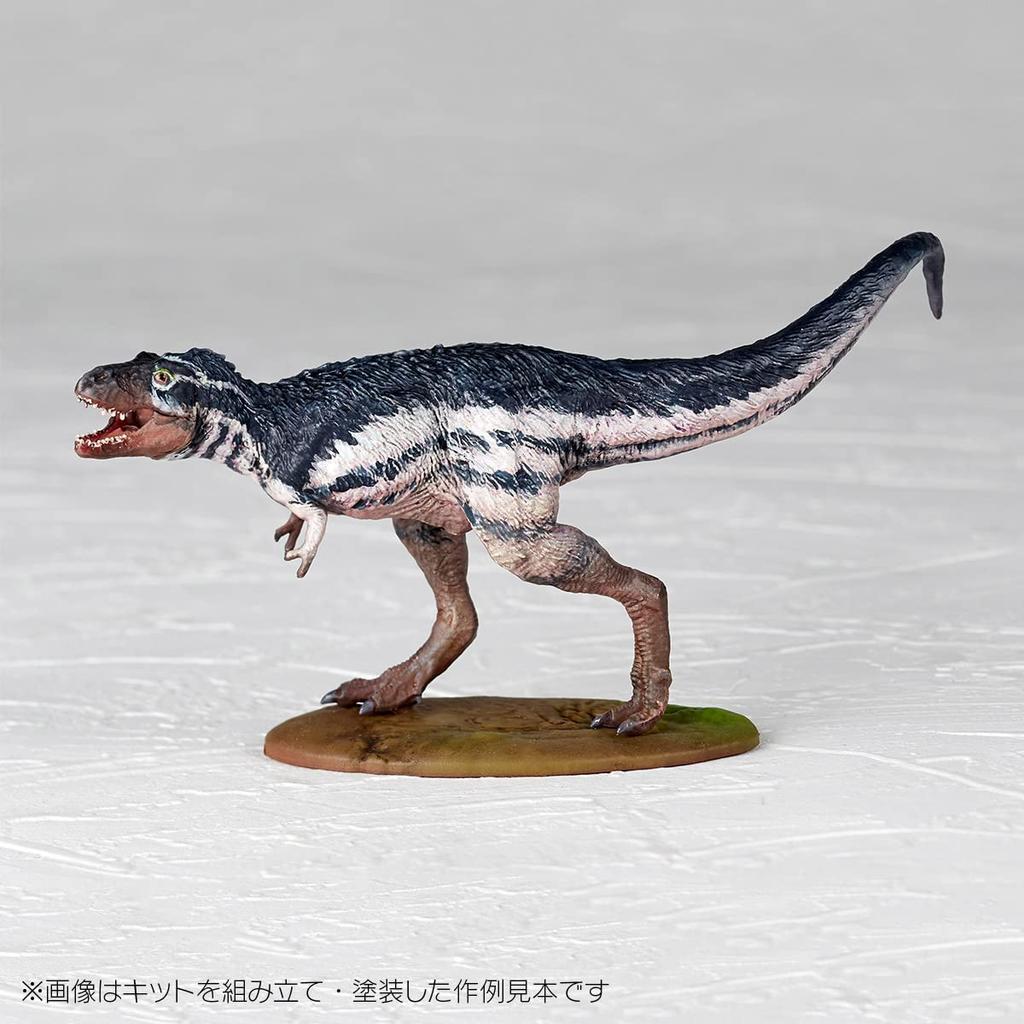 Kaiyodo ART PLA Исследователь и Тираннозавр Набор Масштаб Неокрашенный Несобранный Пластиковый Модельный Комплект 1/35
