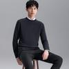 Baoxiniao Men's Business Casual Round Neck Wool Sweater