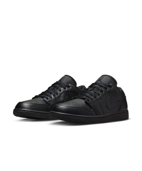 553558-093 Nike Air Jordan 1 Low Triple Black (Мужской)