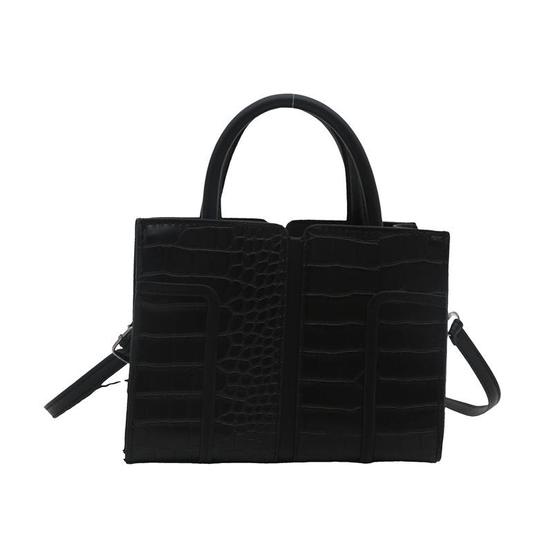 Ретро легкая роскошная модная красивая маленькая квадратная сумка 2024 года, новая простая иностранная стильная красивая сумка-мессенджер на одно плечо