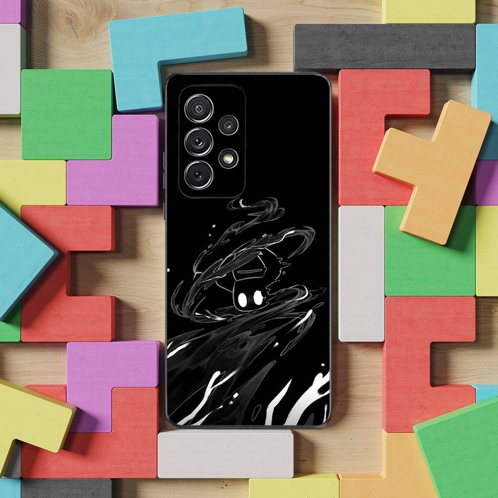 Hot H-Hollow K-Knight Game Phone Case For Samsung S25,S24,S23,S22,S21,S20,S10,Ultra,Plus,Lite,FE,Soft Silicone Black Cover