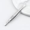 Stainless Steel Eye Brow Clips Slant Tip Eyelash Curler Eyebrow Trimming Tweezers  Girl