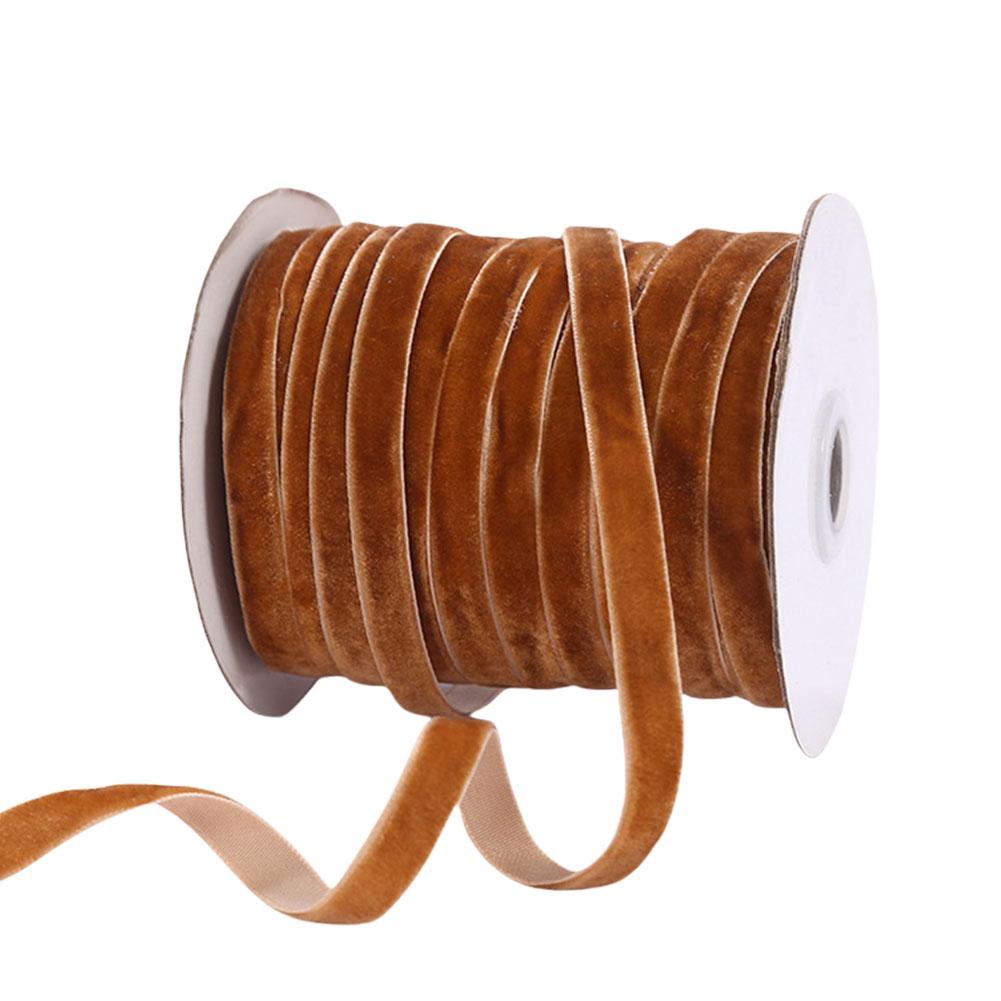 50 Yards Velvet Ribbon Velvet Christmas Ribbon Velvet Ribbon Spool for Wedding Christmas Party Wrapping DIY Crafts