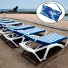 Микрофибра Шезлонг для загара Пляжное полотенце Впитывающее для отпуска Отдыха Отеля Покрытие для шезлонга
