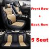 Universal Full Coverage 5 Seat Car Seat Cover for Bmw X5 E87 E87 X1 F48 X2 X3 X4 X6 X7 M3 M4 M5 Car Accessories