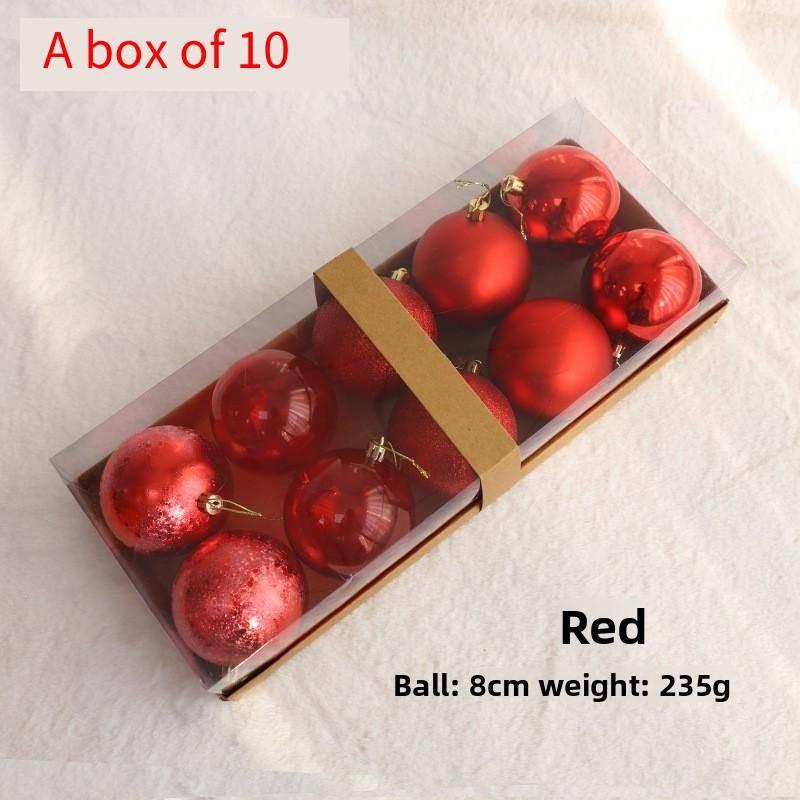Christmas Pendants Decorations Atmosphere Ball With Handcrafted Finish For Festive Home And Tree Accents