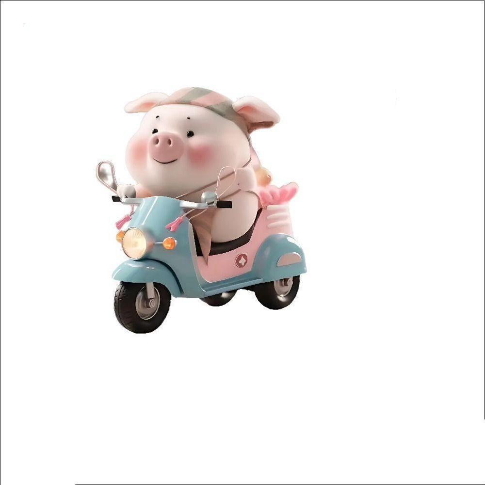 Брелок в форме поросенка, акриловое украшение для рюкзака, подвеска для интерьера автомобиля, украшение для дома