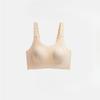 Plus Size Lady Non Trace Ultra Thin Rabbit Ear Double Pull Anti Droop Retraction Pair Breast Bra