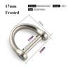 High Quality D Bow Staples Stainless Steel Keychain Hook 4 Styles Bracelet Buckle  Ourdoor Tool