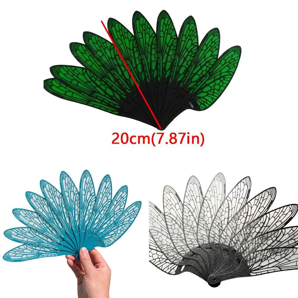 Realistic Feather Handheld Feather Fan 3D Printed Summer Cooling Fan Outdoor Use