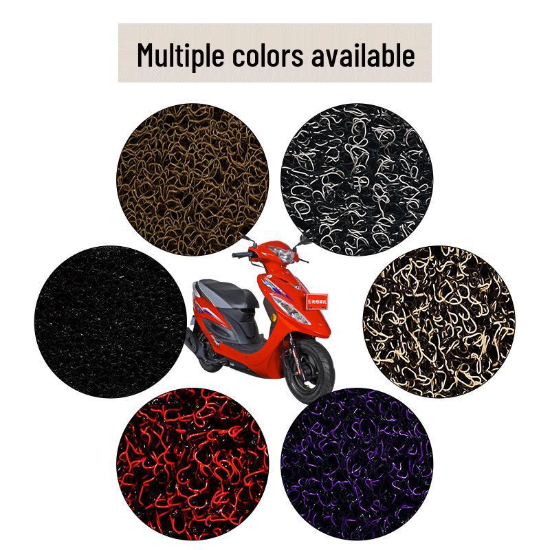 Rainproof Footrest Pad for Kymco CK125T-3L with Thickened Coil Mat