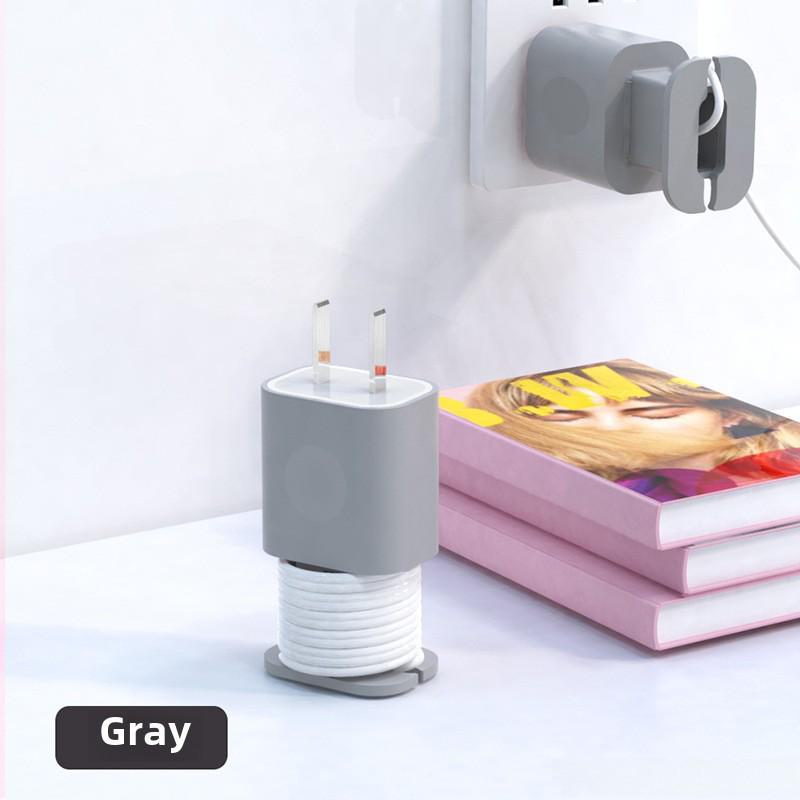 Silicone Protective Cover & Cable Winder for Apple USB-C Fast Charger 20W/18W