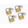 MEISTER Set of 4 Padlocks 35 Mm