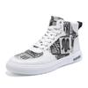 Trendy High Top Men Sneakers Graffiti Style Spring Autumn Student Men Shoes Punk Street Casual Shoe Tenis Shoe Zapatillas Hombre