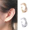 Женские клипсы на уши U-образной формы, темпераментные, для девушек, с кристаллами, серьги-клипсы, серьги-клипсы с крестом для женщин