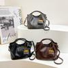 Versatile Handbag Bag, High-end Commuter Messenger Tote Bag, Autumn and Winter New Retro Casual Shoulder Bag